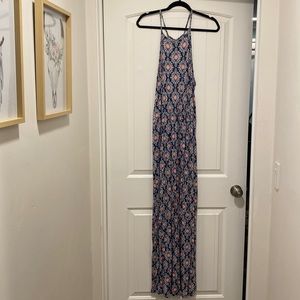 High Neck Maxi Dress